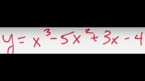 Find intervals of increasing/decreasing for y=x^3-5x^2+3x-4