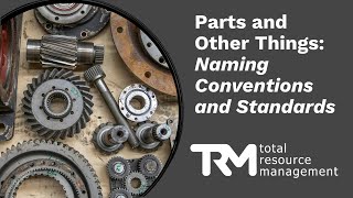 Famous Parts and Other Things: Naming Conventions and Standards Wealth