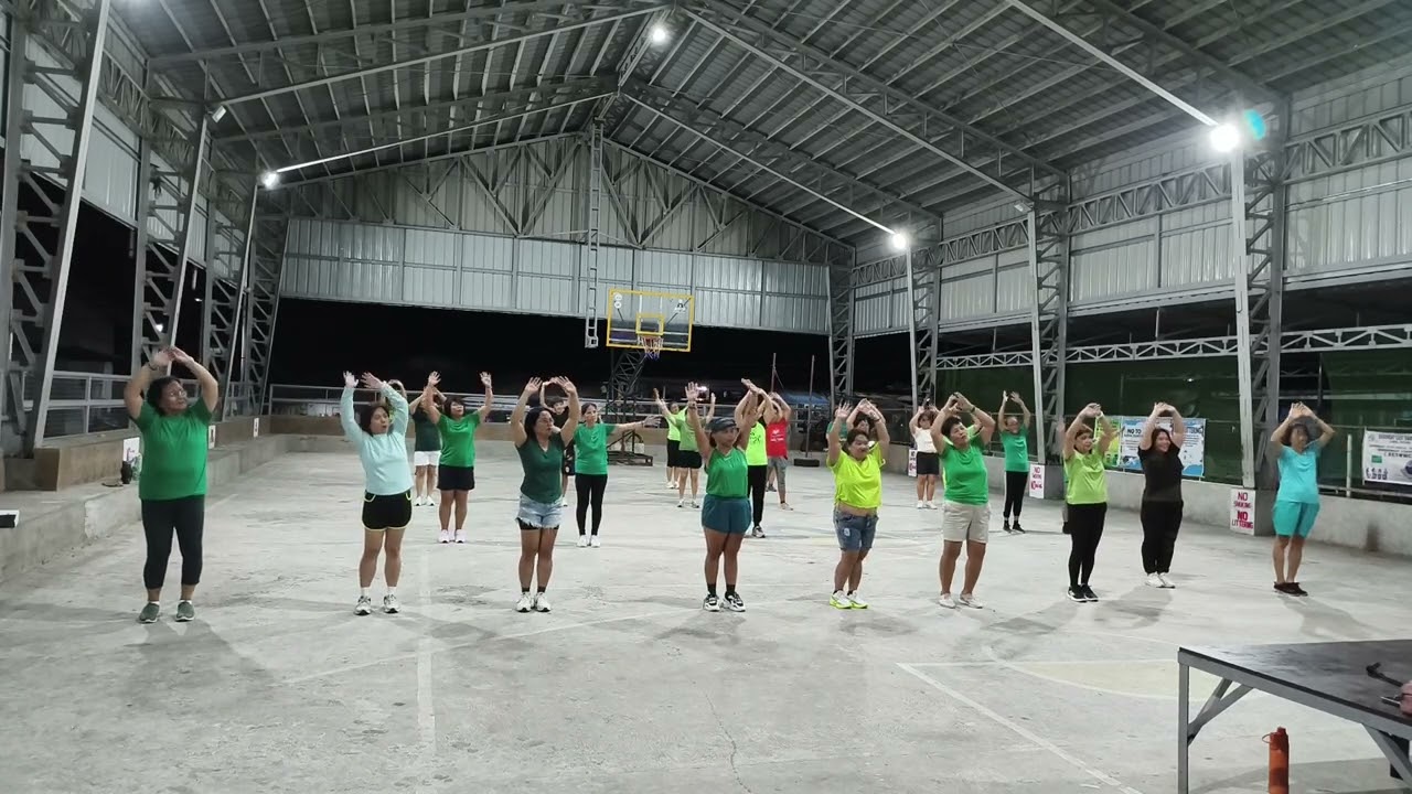 Zumba dance samal Bataan cool down zin Allan Jaime