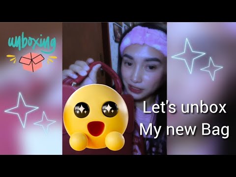 UNBOX BAG WITH ME!