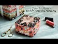 How to Make a Folded Star Pin Cushion | a Shabby Fabrics Tutorial