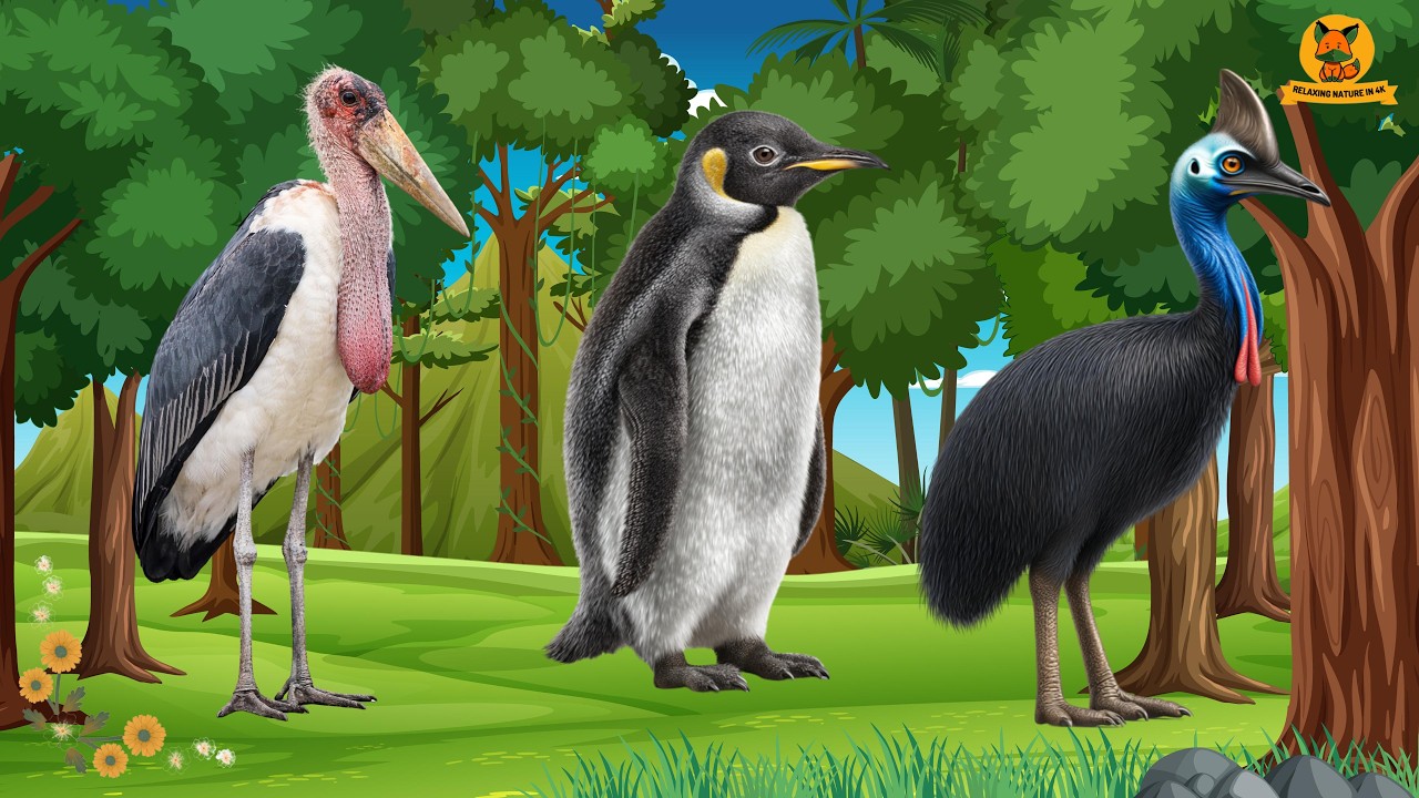 Adorable Moments of Animals: Penguin, Marabou, Giraffe, Koala, Coyote, Lemur – Animal Videos