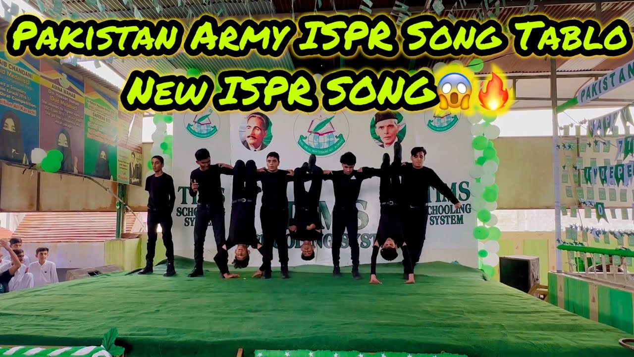 Pakistan Zindabad New Song Tablo Performance 2024 | ISPR Song Tablo | 14 August Tablo Performance