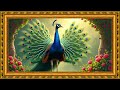 📺 Luxury Golden Frame TV Art | TV Table Painting Display | 4K TV Wallpaper 🎨✨