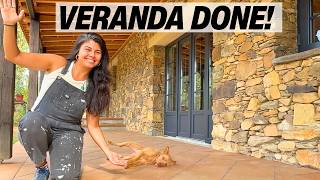 We Finally Finished Our Terracotta Veranda! (Before The Rain Hits)