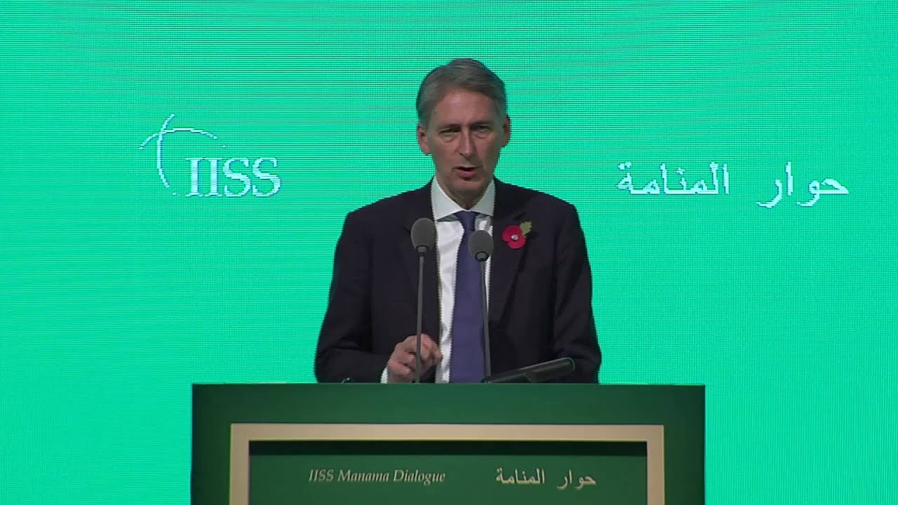 defence logistics agency IISS Manama Dialogue 2015: Philip Hammond