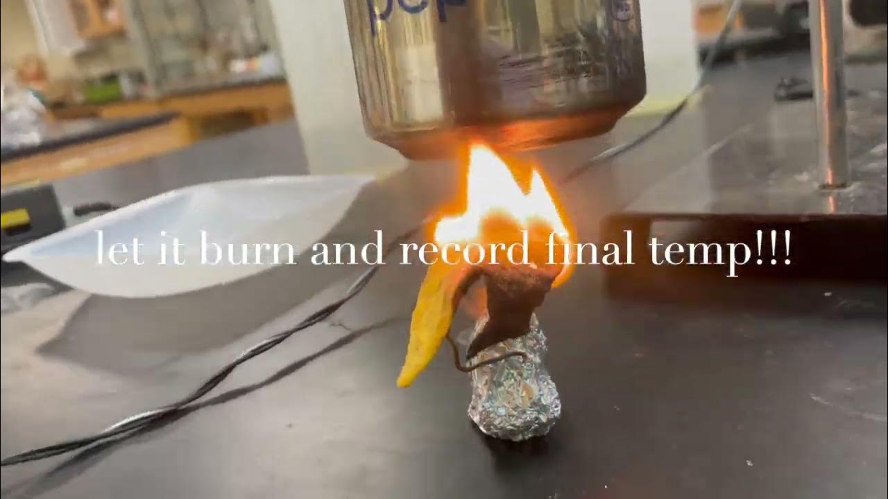 Soda Can Calorimeter (CL CHEM FINAL) YouTube