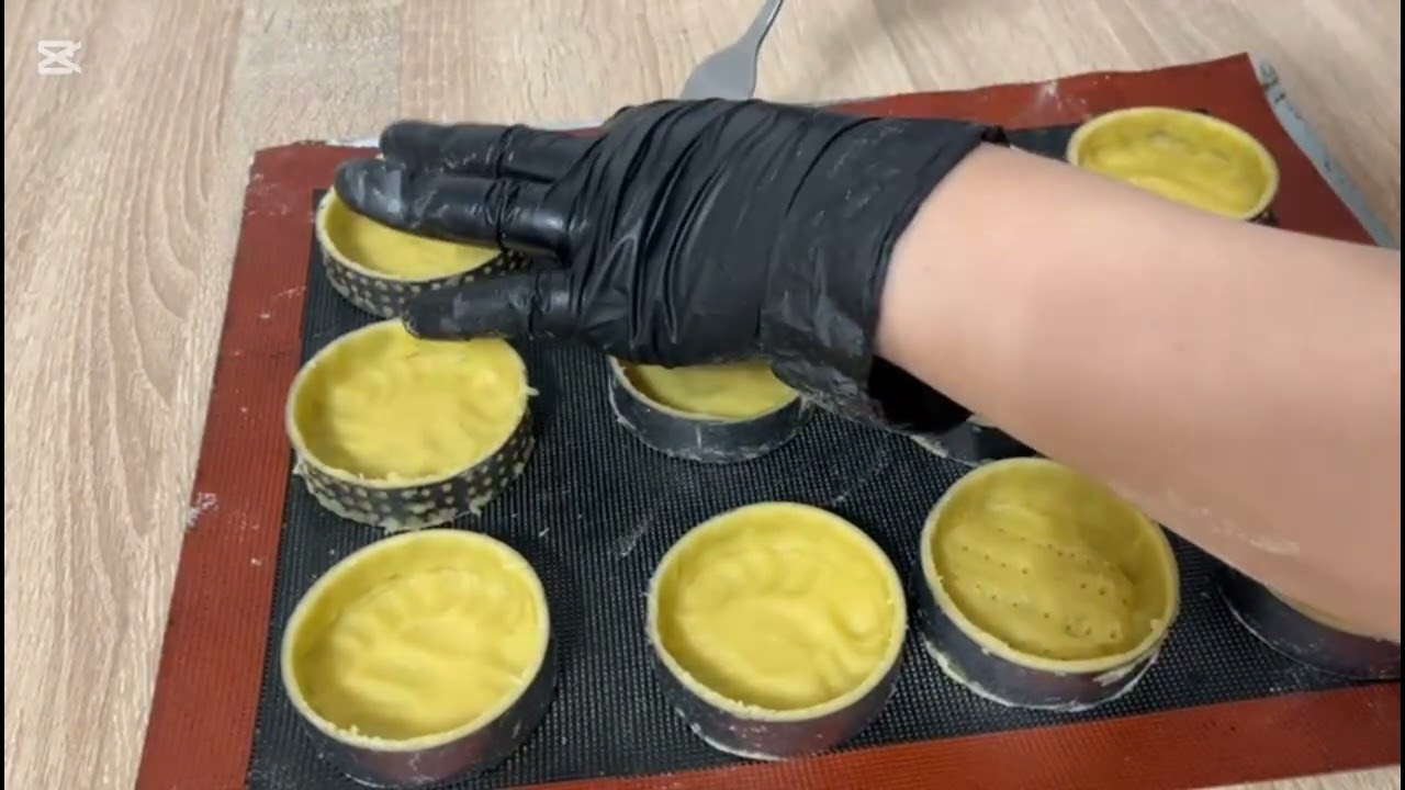 عجينة المسكرة,)قوالب الطارطات بطريقة مضبوطة،مضمونةوسهلة💯😋🥰 pâte sucrée (les fonds de tartes 