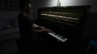 Video thumbnail of "Slow Dancing in a Burning Room: Live in LA Version (John Mayer) - Piano Cover"