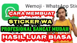 CARA MEMBUAT STICKER WA PROFESIONAL, SANGAT MUDAH, HASIL LUAR BIASA @Family Creative screenshot 2