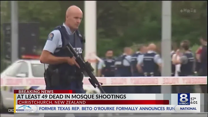 Mass shootings at New Zealand mosques kill 49; 1 man charged