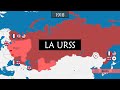 La URSS - Historia y resumen con mapa