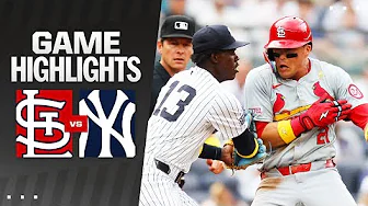 Cardinals vs. Yankees Game Highlights (9/1/24) | MLB Highlights thumbnail