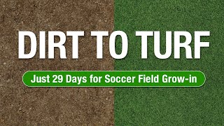 2 Minute Turf Talk - Dirt To Turf