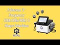 Desktop Aristorm 3-Frequency (30k/50k/80k) S Shape Machine for Pro Use: How to Install | BS-36KS