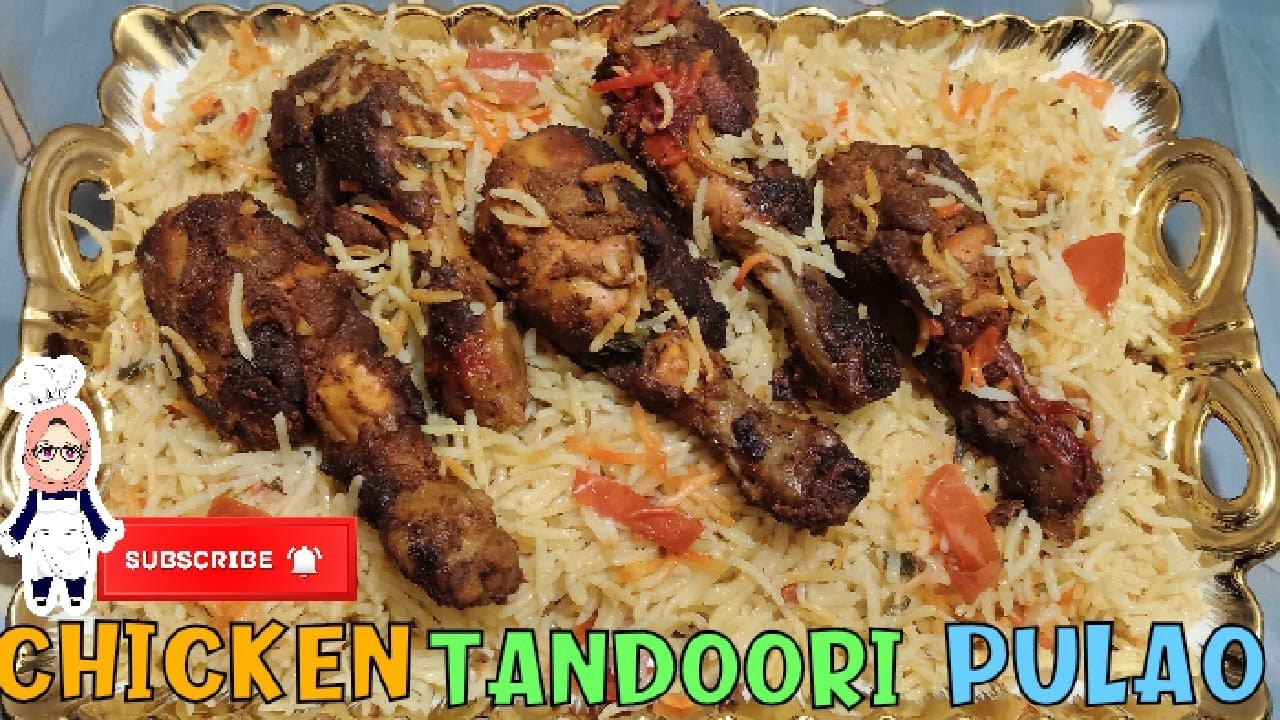 Easy and Delicious Chicken Tandoori Pulao Recipe|झटपट और आसान चिकन तंदूरी पुलाव रेसिपी
