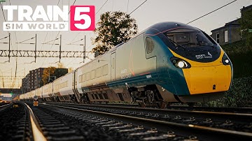 Class 390 - Pendolino | West Coast Mainline | Train Sim World 5 - Gameplay