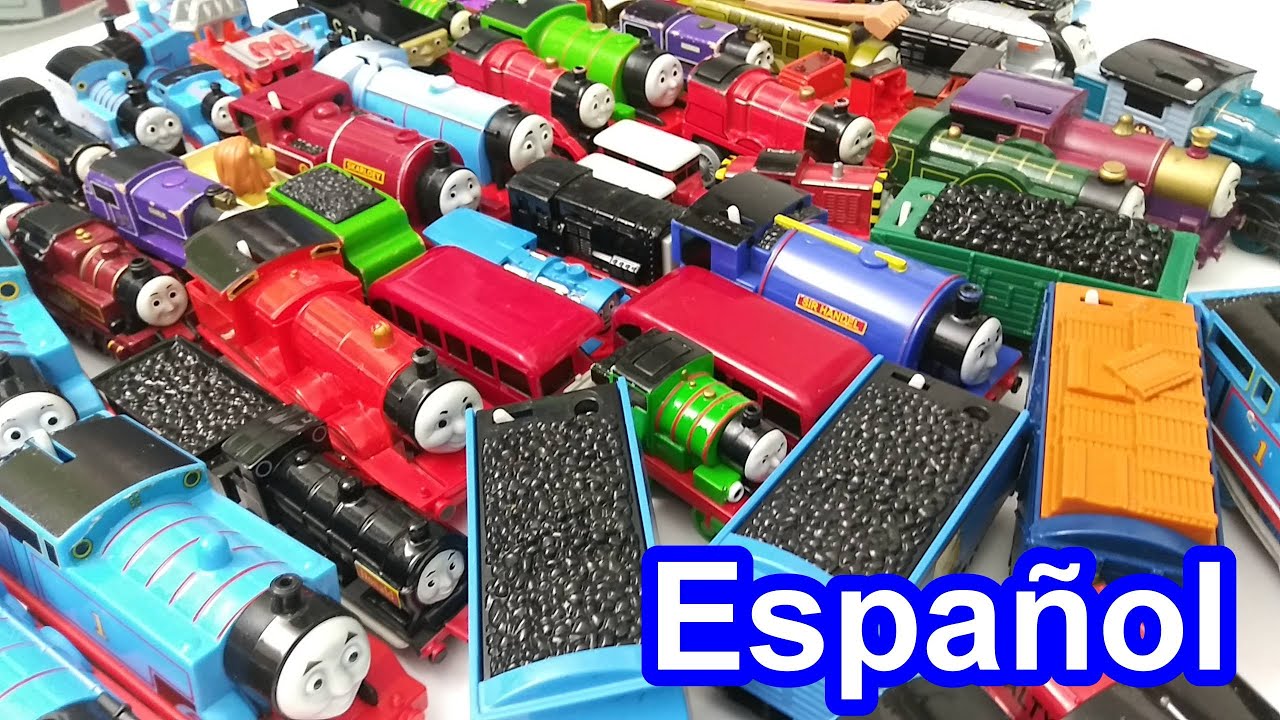 Распаковка деревянного игрового набора «Томас и его друзья» Trackmaster