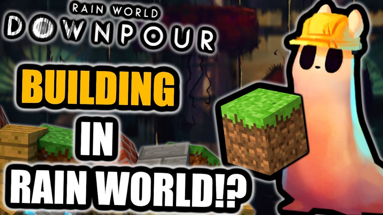This Slugcat CAN BUILD BLOCKS!? 🧊 | Rain World Downpour - YouTube