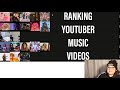 Ranking TERRIBLE Youtuber Music Videos…