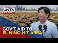 Pres. Marcos Jr. assures aid to areas affected by El Niño
