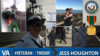 #VeteranOfTheDay Navy Veteran Jess Houghton