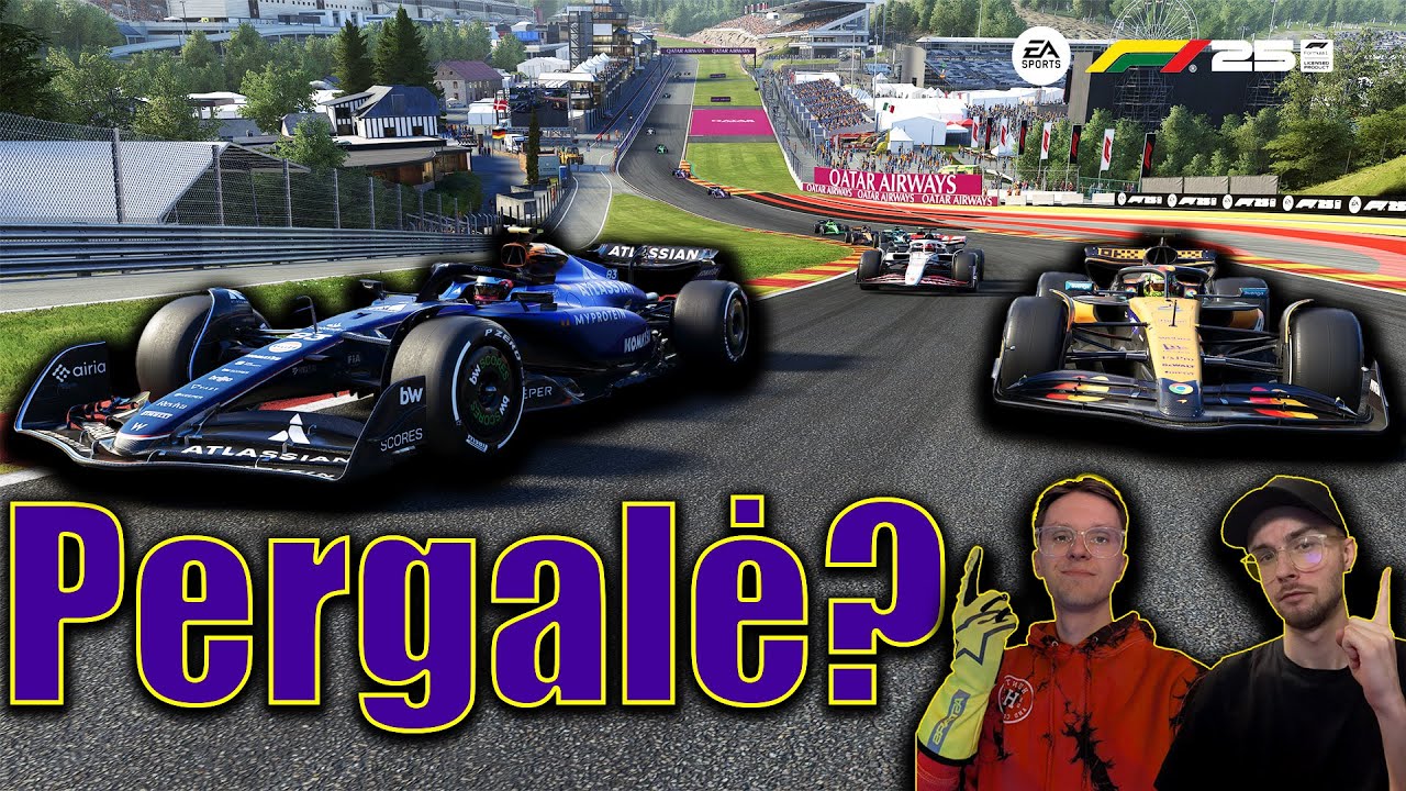 Kova Dėl Pergalės!?! - su.. Kruasanas! - F1 25