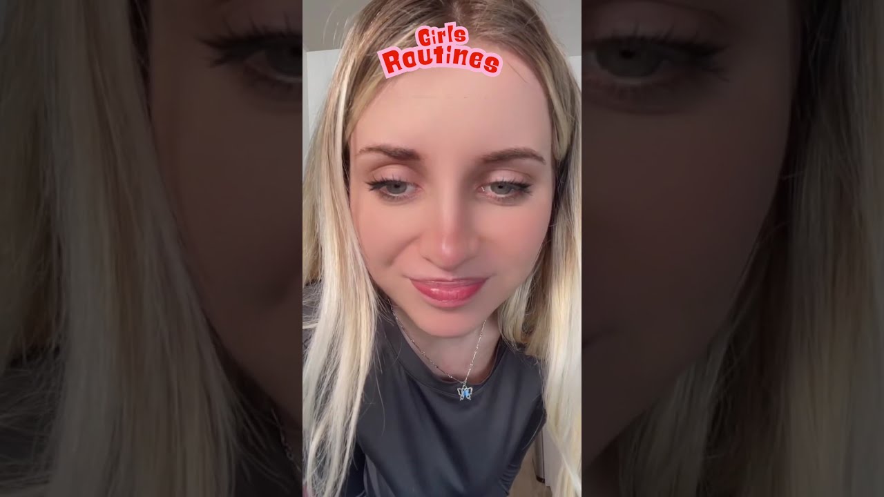 Routines 💝 Tired after jogging in the morning 🥵 