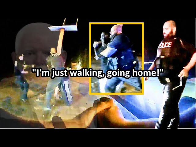 ⁣Florida Cop Arrests Man For Walking Too Late At Night, Rookie Officer Makes A Costly Mistake