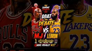 Sunday Sports 💯 | Michael Jordan vs LeBron James – The GOAT Debate 🔥
