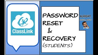 Password recovery and Reset- STUDENTS🍿