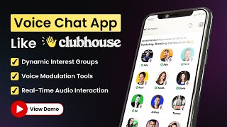 Build Your Audio-based App Like Clubhouse in 2024 | On-Demand Voice/Chat App Development | IdeaUsher screenshot 2