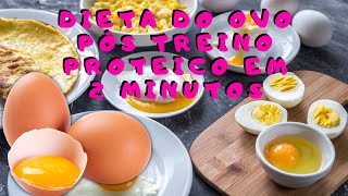 Dieta Do Ovo Pós Treino Proteico #emagrecer #dieta #treino #gym Dieta Do Ovo Pós Treino Proteico #emagrecer #dieta #treino #gym