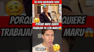👉🏻YA NADIE QUIERE CHAMBEAR CON MARU#mexico #politics #entrevista #tv #noticias