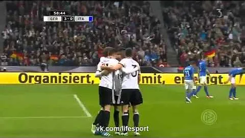 サッカードイツ対イタリア
