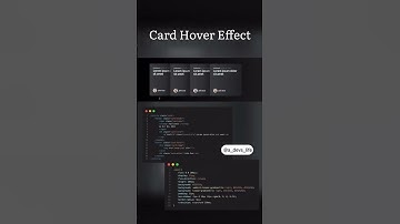 Card hover animation using pure CSS #css #csstips #html #shorts #viral
