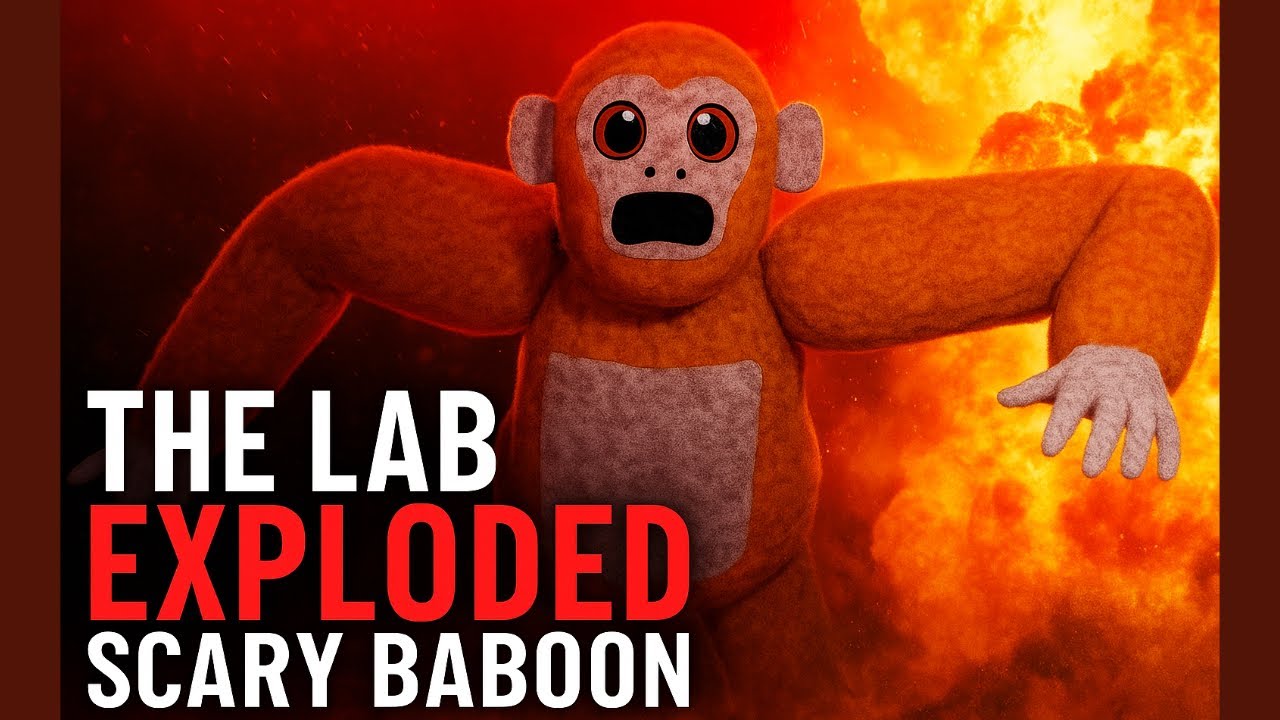 The lab exploded! Scary baboon (new update + new monster!) - YouTube