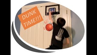 Indoor Pro Hoops Basketball Dunks And Jams
