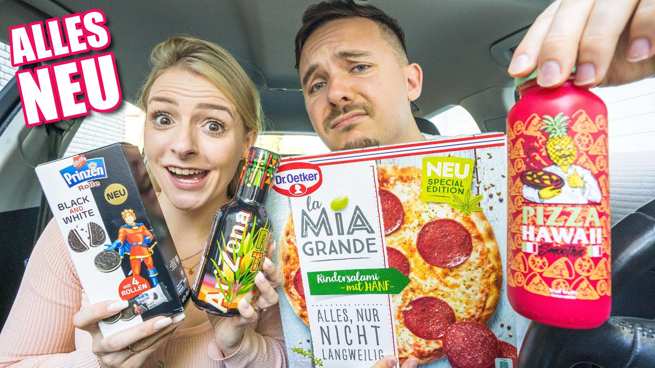 Wir essen 1 Tag lang nur FOOD NEUHEITEN