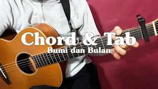 Chord Gitar & Tab BUMI dan BULAN - HIVI! (Tutorial Gitar)