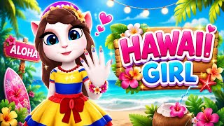 HAWAII GIRL NAILS OUTFITS MAKEUP COSPLAY