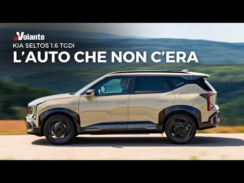 Kia SELTOS, an absolute novelty. And with a gas engine…