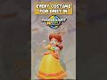EVERY COSTUME for Daisy in Mario Kart World #daisy #mariokart #mariokartworld #nintendo