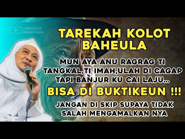 TAREKAH KOLOT BAHEULA || ABUYA UCI TURTUSI class=