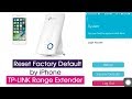 (iPhone) Reset to Factory Defaults TP-LINK Range Extender | NETVN