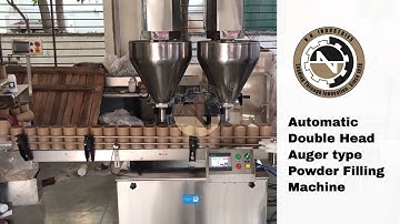 NKINDUSTRIES - Double Head Auger Powder Filling Machine for salt
