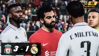 FIFA 23 | Liverpool Vs. Real Madrid | 2023 UEFA Champions League Realistic PS5 Gameplay [4K60FPS]