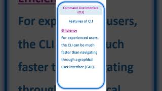 Command Line Interface - System Software | Sarita&#39;s Teachdesk