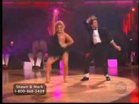 Shawn Johnson and Mark Ballas Dancing With the Stars