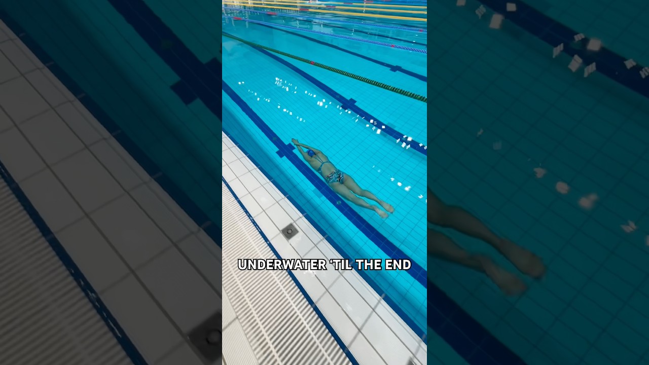 All the way โtil the end ๐ #underwater #swimming #swimmer #breath #pool #swimmingpool #swim